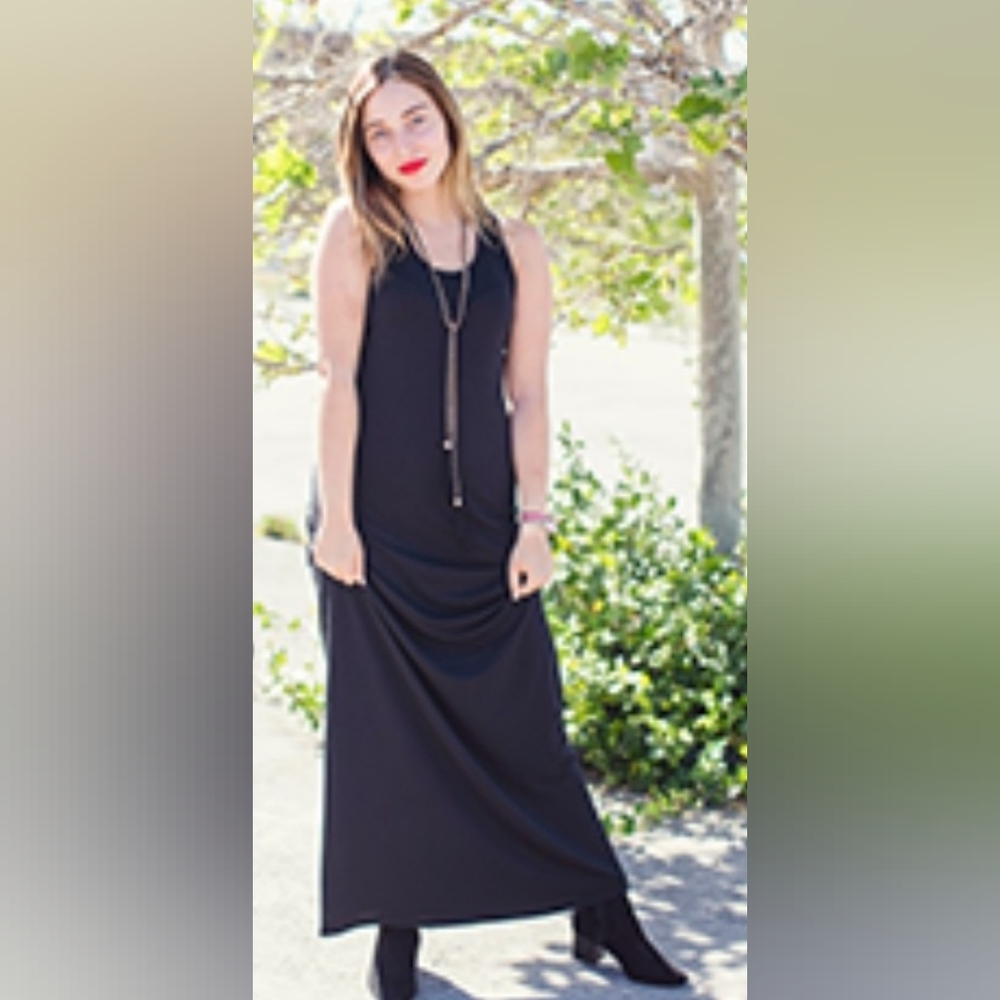 LuLaRoe S, M & XL black or wine colored maxi dresses